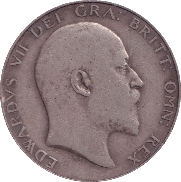 1909 HALFCROWN ( F ) - Halfcrown - Cambridgeshire Coins