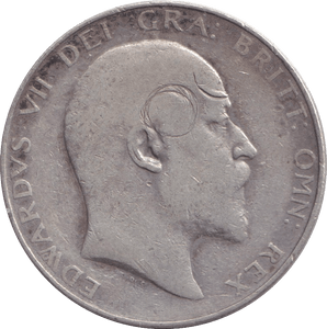 1909 HALFCROWN ( FINE ) 3 - HALFCROWN - Cambridgeshire Coins