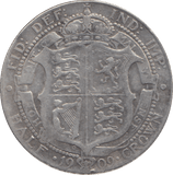 1909 HALFCROWN ( FINE ) - HALFCROWN - Cambridgeshire Coins
