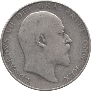 1909 HALFCROWN ( FINE ) - Halfcrown - Cambridgeshire Coins