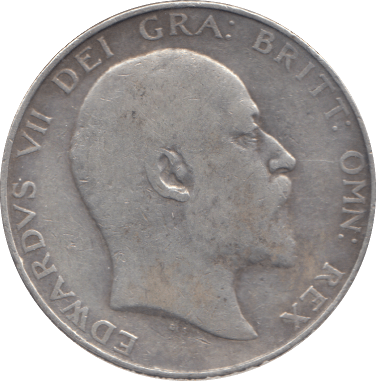 1909 HALFCROWN ( FINE ) - HALFCROWN - Cambridgeshire Coins