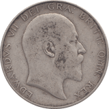 1909 HALFCROWN ( FINE ) - Halfcrown - Cambridgeshire Coins