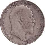 1909 HALFCROWN ( FINE ) - Halfcrown - Cambridgeshire Coins