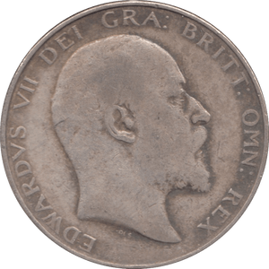 1909 HALFCROWN ( FINE ) - HALFCROWN - Cambridgeshire Coins