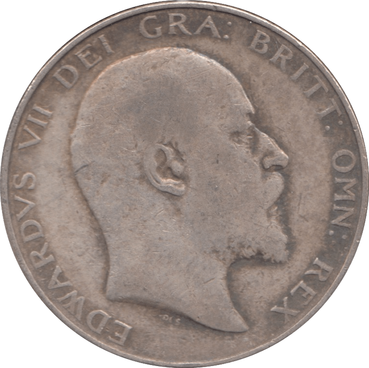 1909 HALFCROWN ( FINE ) - HALFCROWN - Cambridgeshire Coins
