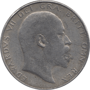 1909 HALFCROWN ( FINE ) - Halfcrown - Cambridgeshire Coins