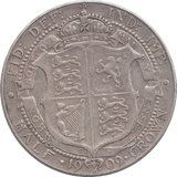 1909 HALFCROWN ( GF ) - HALFCROWN - Cambridgeshire Coins