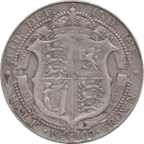 1909 HALFCROWN ( GF ) - HALFCROWN - Cambridgeshire Coins