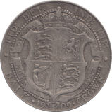 1909 HALFCROWN ( GF ) - HALFCROWN - Cambridgeshire Coins