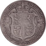 1909 HALFCROWN ( GF ) - HALFCROWN - Cambridgeshire Coins