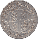 1909 HALFCROWN ( GF ) - WORLD COINS - Cambridgeshire Coins