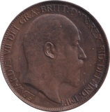 1909 HALFPENNY ( UNC ) - HALFPENNY - Cambridgeshire Coins