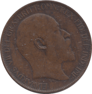 1909 HALFPENNY ( VF ) - HALFPENNY - Cambridgeshire Coins