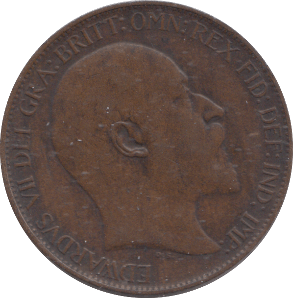 1909 HALFPENNY ( VF ) - HALFPENNY - Cambridgeshire Coins