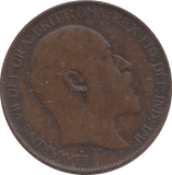 1909 HALFPENNY ( VF ) - HALFPENNY - Cambridgeshire Coins