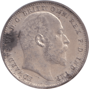 1909 MAUNDY FOURPENCE ( AUNC ) - MAUNDY FOURPENCE - Cambridgeshire Coins