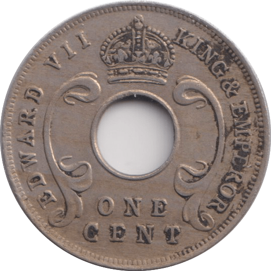 1909 ONE CENT EAST AFRICA - WORLD COINS - Cambridgeshire Coins