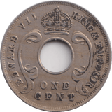 1909 ONE CENT EAST AFRICA - WORLD COINS - Cambridgeshire Coins