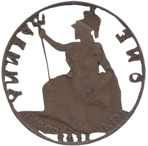 1909 PENNY HAND MADE MEDAL - PENNY - Cambridgeshire Coins
