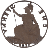 1909 PENNY HAND MADE MEDAL - PENNY - Cambridgeshire Coins