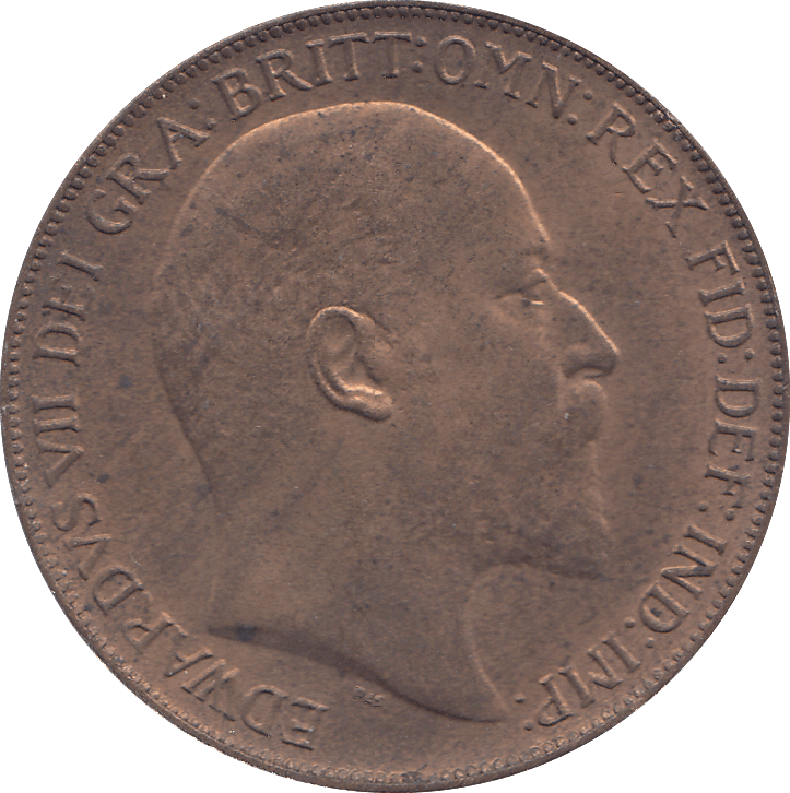 1909 PENNY ( UNC ) - PENNY - Cambridgeshire Coins