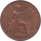 1909 PENNY ( UNC ) - Penny - Cambridgeshire Coins