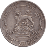 1909 SHILLING ( FINE ) - SHILLING - Cambridgeshire Coins