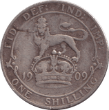 1909 SHILLING ( FINE ) - SHILLING - Cambridgeshire Coins