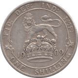 1909 SHILLING ( FINE ) - SHILLING - Cambridgeshire Coins