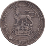 1909 SHILLING ( GF ) 4 - SHILLING - Cambridgeshire Coins
