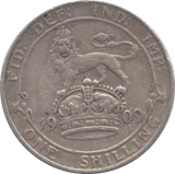 1909 SHILLING ( GF ) - Shilling - Cambridgeshire Coins