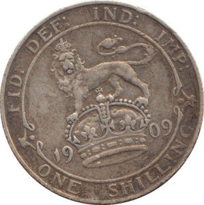 1909 SHILLING ( GF ) - SHILLING - Cambridgeshire Coins