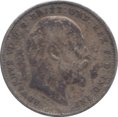 1909 SILVER THREEPENCE ( FINE ) - Threepence - Cambridgeshire Coins