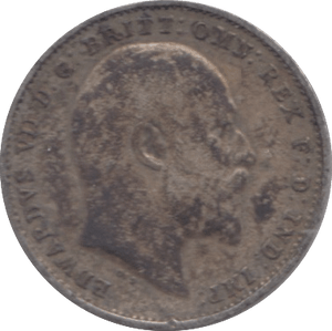 1909 SILVER THREEPENCE ( FINE ) - Threepence - Cambridgeshire Coins