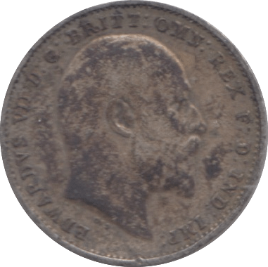 1909 SILVER THREEPENCE ( FINE ) - Threepence - Cambridgeshire Coins