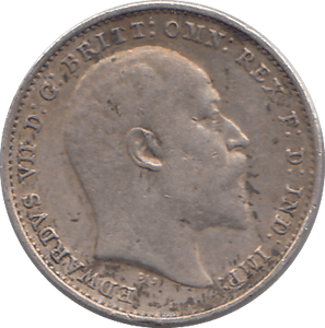 1909 SILVER THREEPENCE ( VF ) - THREEPENCE - Cambridgeshire Coins