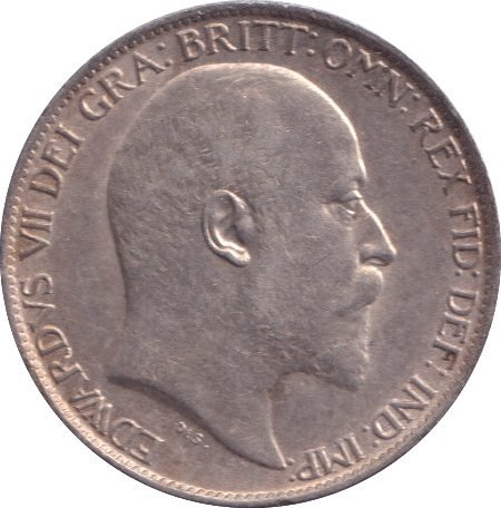 1909 SIXPENCE ( EF ) - SIXPENCE - Cambridgeshire Coins
