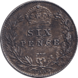 1909 SIXPENCE ( EF ) - SIXPENCE - Cambridgeshire Coins