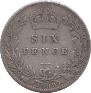 1909 SIXPENCE ( GF ) - Sixpence - Cambridgeshire Coins