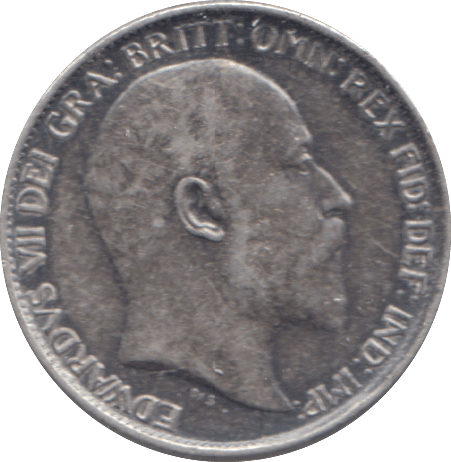 1909 SIXPENCE ( GVF ) - SIXPENCE - Cambridgeshire Coins