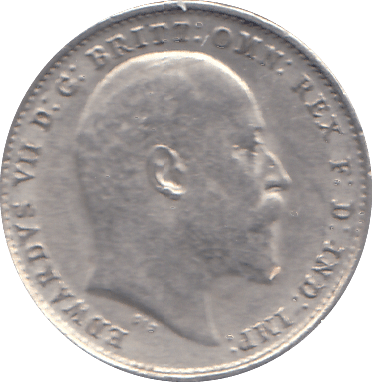 1909 THREEPENCE ( BU ) - THREEPENCE - Cambridgeshire Coins
