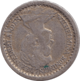 1910 10 CENTS NETHERLANDS - SILVER WORLD COINS - Cambridgeshire Coins