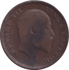 1910 1/4 ANNA INDIA - WORLD COINS - Cambridgeshire Coins