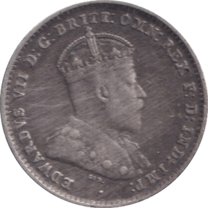 1910 AUSTRALIA THREEPENCE - SILVER WORLD COINS - Cambridgeshire Coins