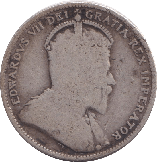1910 CANADA 25 CENTS - WORLD COINS - Cambridgeshire Coins