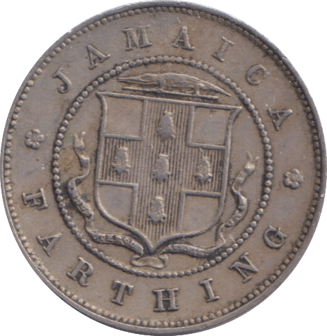 1910 FARTHING JAMAICA - WORLD COINS - Cambridgeshire Coins