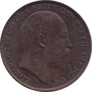 1910 FARTHING ( UNC ) - FARTHING - Cambridgeshire Coins