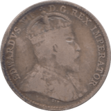 1910 FIVE CENTS CANADA - SILVER WORLD COINS - Cambridgeshire Coins