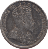 1910 FIVE CENTS CANADA - SILVER WORLD COINS - Cambridgeshire Coins