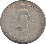 1910 FLORIN ( FINE ) - FLORIN - Cambridgeshire Coins